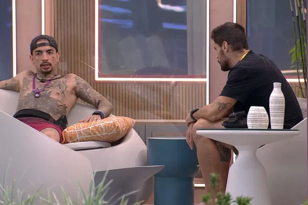 MC Guimê conversa com Antonio Cara de Sapato no BBB 23