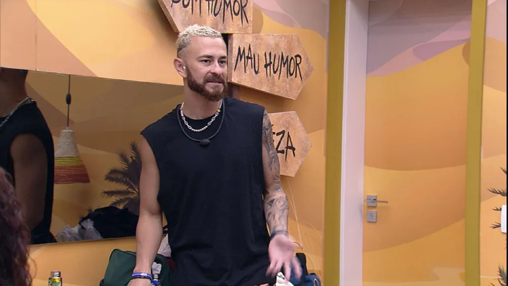 No BBB, Fred detalhou entrevista com Cristiano Ronaldo