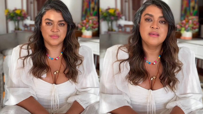 Preta Gil, de roupa branca, em trechos do vídeo