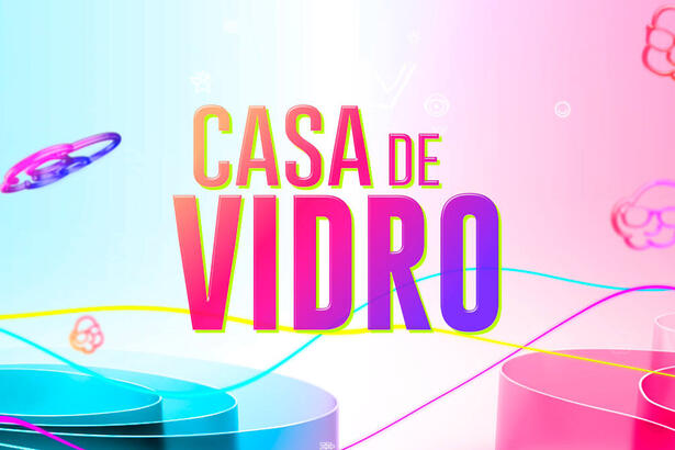 Logo da Casa de Vidro do BBB 23