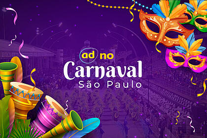 Arte gráfica da apuração do Carnaval de São Paulo 2023