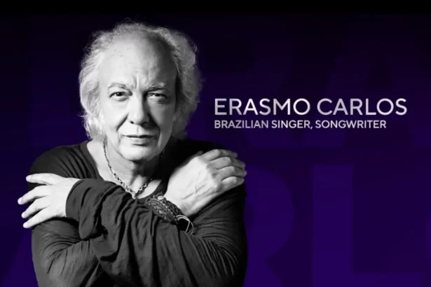 Erasmo Carlos em trecho da homenagem póstuma no Grammy 2023