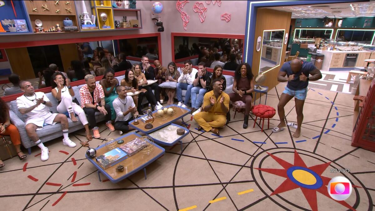 Participantes se preparam para votarem no 4º Paredão do BBB 23