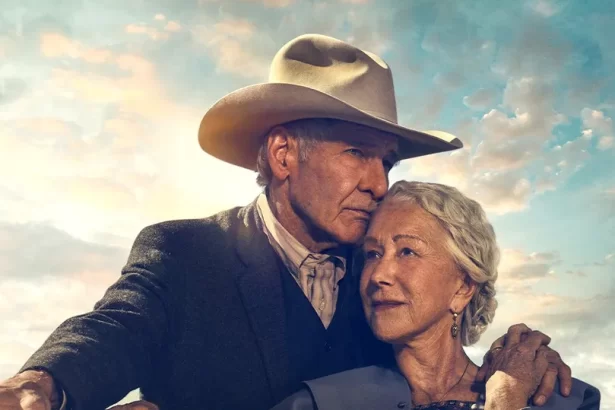 Helen Mirren e Harrison Ford, estrelas da série 1923, do Paramount+