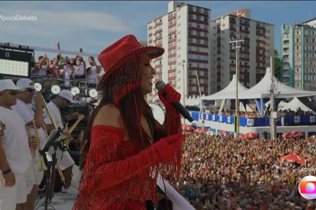 Ivete Sangalo comandou Pipoca da Ivete com boa audiência na TV Globo nesta quinta-feira (16)