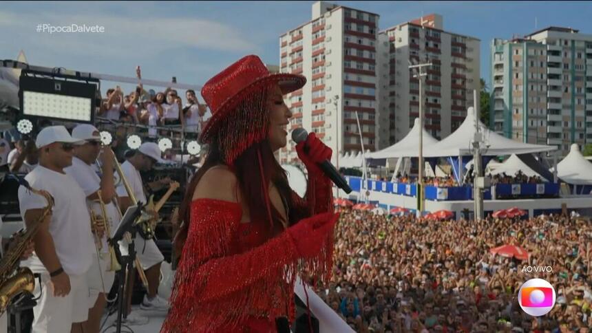 Ivete Sangalo comandou Pipoca da Ivete com boa audiência na TV Globo nesta quinta-feira (16)