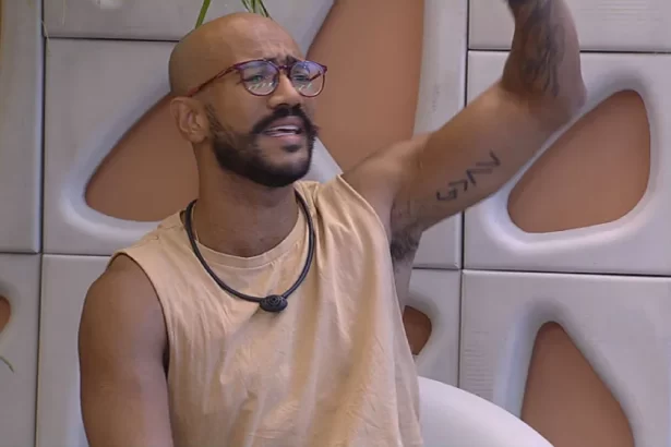 Ricardo em discussão com Bruna Griphao no BBB 23