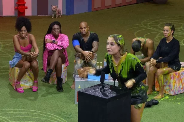 Bruna Griphao e Ricardo protagonizaram um dos grandes embates do 9º Jogo da Discórdia do BBB 23