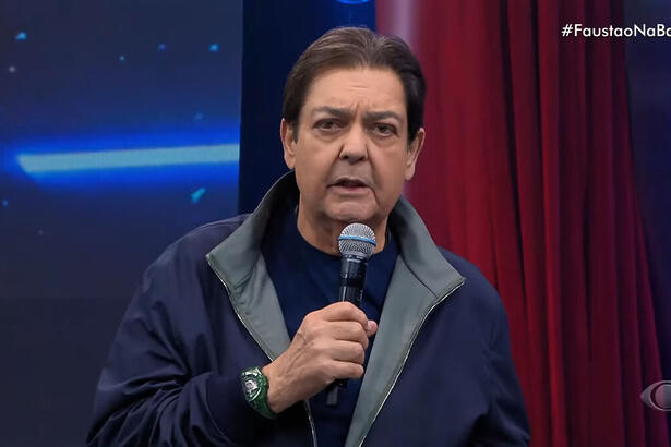 Faustão em trecho da nova temporada do Faustão na Band