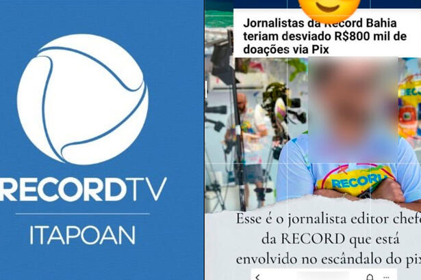 Editor-chefe do Balanço Geral BA tem sua imagem envolvida no caso do Golpe do Pix da Record TV Itapoan