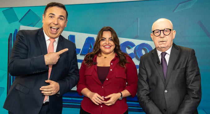 Sucesso de programas como o Balanço Geral, que, em São Paulo, conta com Reinaldo Gottino, Fabíola Reipert e Renato Lombardi, explicam como Record TV consegue se manter vice-líder no PNT há tanto tempo