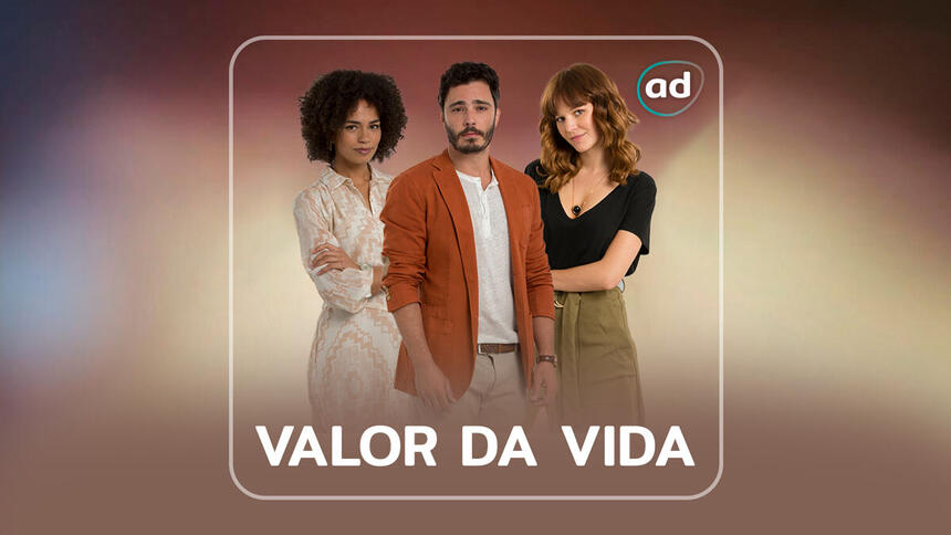 Arte de divulgação do resumo semanal da novela Valor da Vida