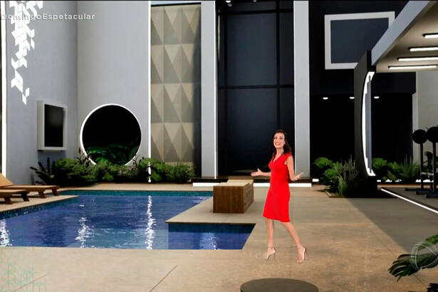 Fabiana Oliveira mostra a Mansão do A Grande Conquista, novo reality show da Record TV