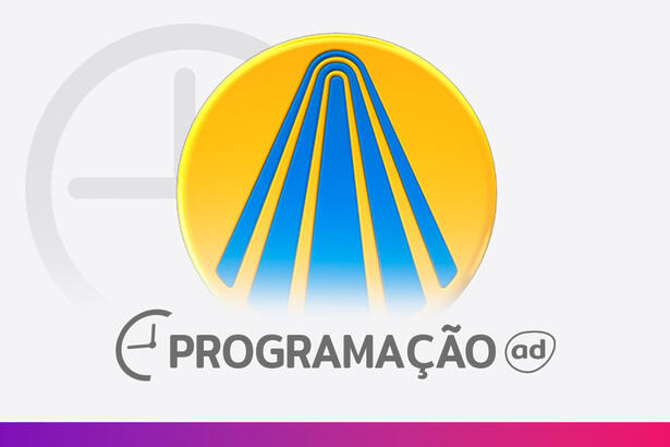 Arte de divulgação da programação da TV Aparecida