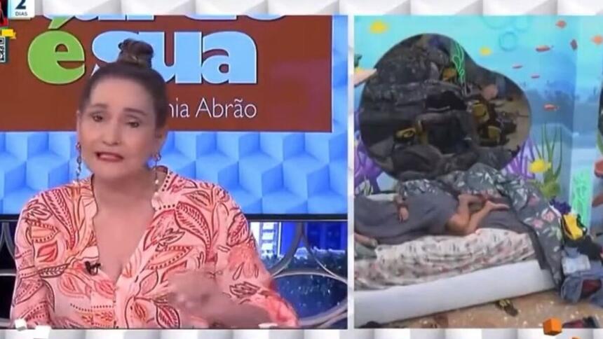 Sônia Abrão no A Tarde é Sua da RedeTV! falando de Domitila Barros do BBB 23