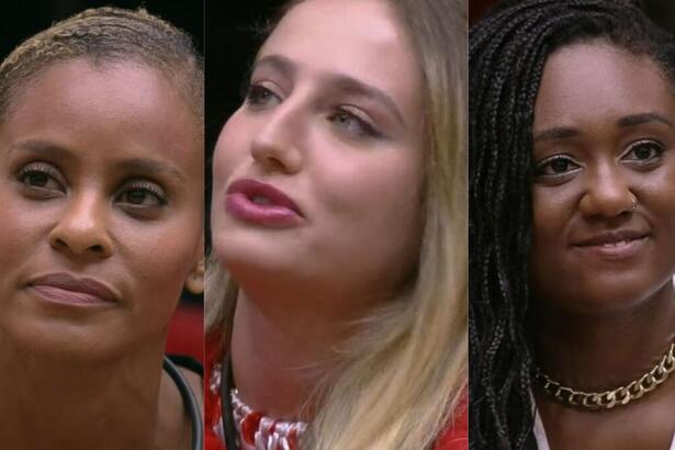 Aline Wirley, Bruna Griphao e Sarah Aline formam 15º Paredão do BBB 23