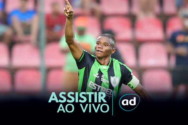 Juninho na arte de onde assistir ao jogo América/MG x Atlético/MG, pela final do Campeonato Mineiro