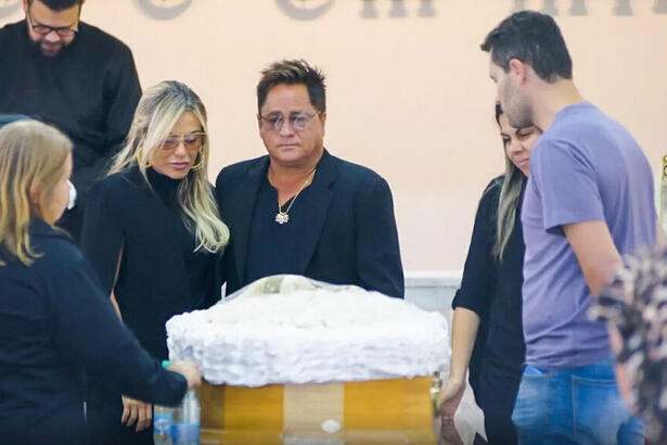 Mãe de Leonardo é enterrada em Goiânia