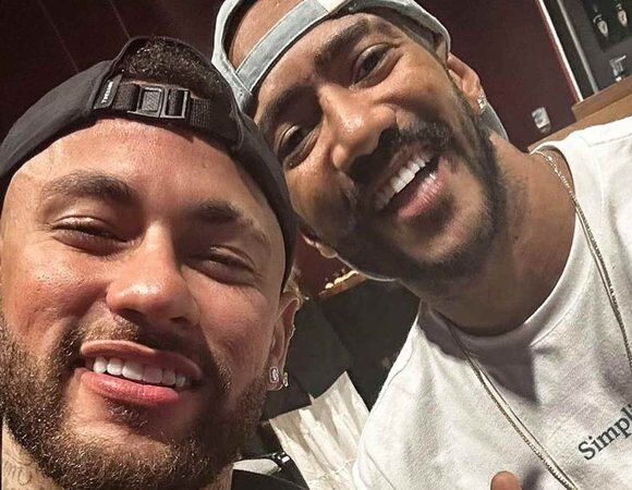 Ricardo Alface postou foto ao lado de Neymar