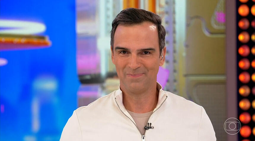 Tadeu Schmidt anunciou papel do Jogo da Discórdia no Paredão desta semana