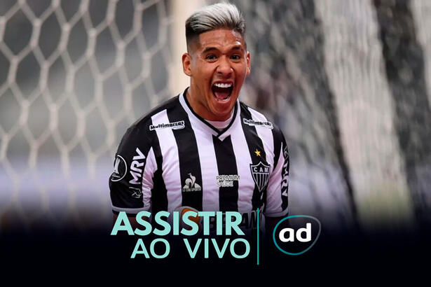 Arte de onde assistir ao jogo Atlético/MG x Athetico/PR, pelo Brasileirão 2023