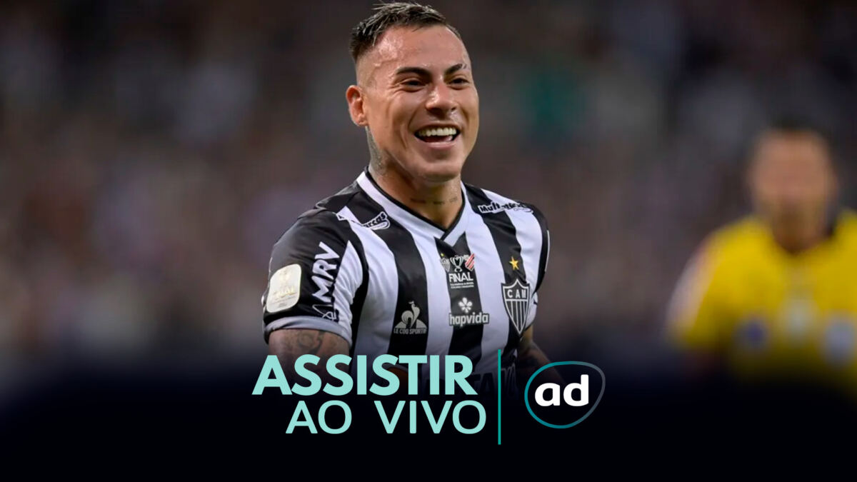 arte de onde assistir Atlético/MG x Libertad, pela Libertadores