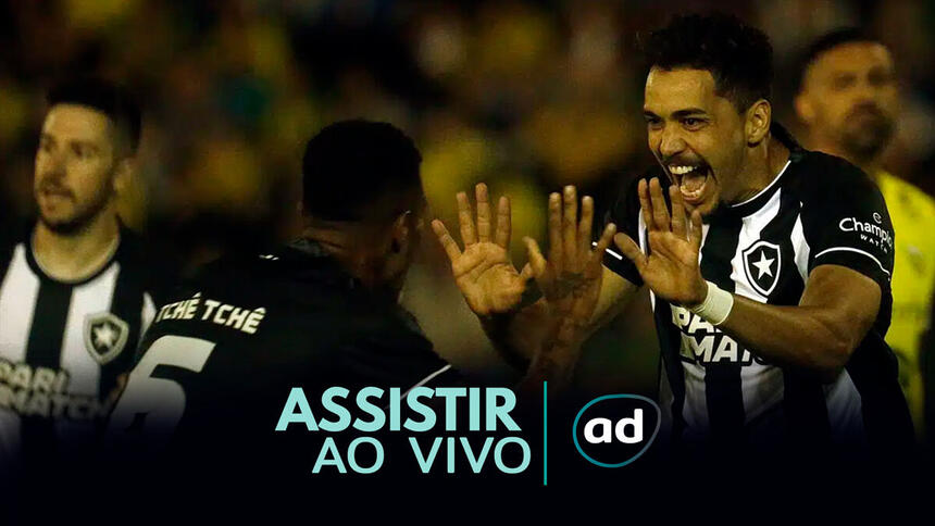 Arte de onde assistir ao jogo Botafogo x César Vallejo, pela Sul-Americana