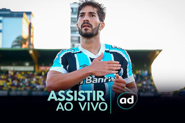 Arte de onde assistir ao jogo Grêmio x ABC, pela Copa do Brasil