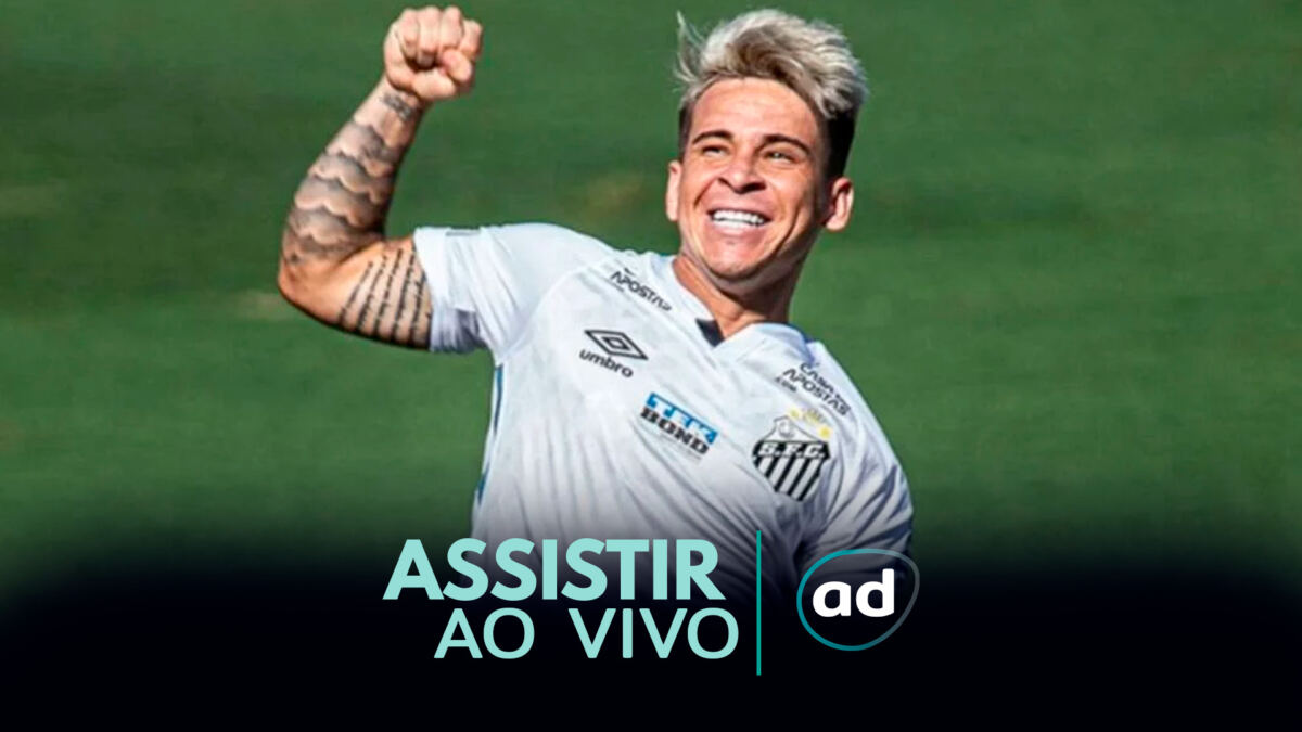 Arte de onde assistir ao jogo Santos x América/MG, pelo Brasileirão 2023