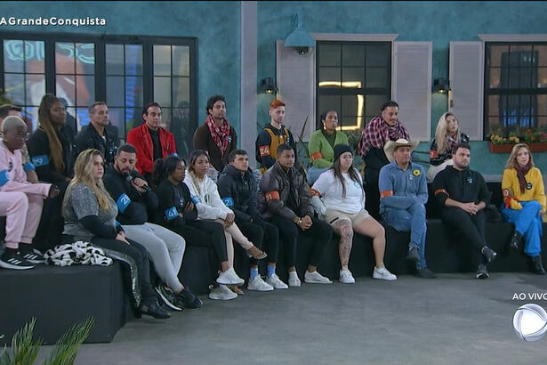 20 participantes correm risco de acabar na leva da 3ª eliminação do A Grande Conquista