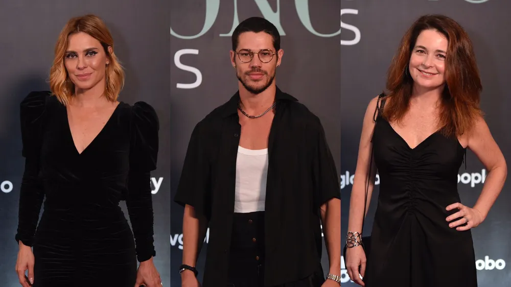José Loreto, Malu Mader e Carolina Dieckmann