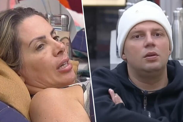 Faby Monarca e Thiago Servo em uma montagem no A Grande Conquista