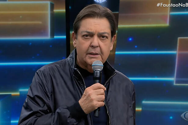 Faustão em trecho do programa Faustão na Band