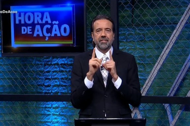 Jorge Lordello em trecho da estreia do Hora de Ação