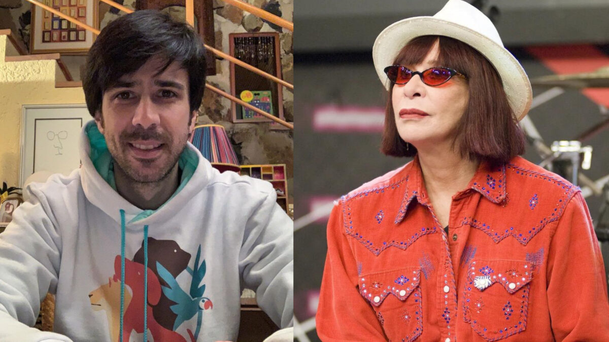 João Lee e Rita Lee em uma montagem
