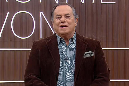 Ronnie Von em trecho do programa Manhã do Ronnie