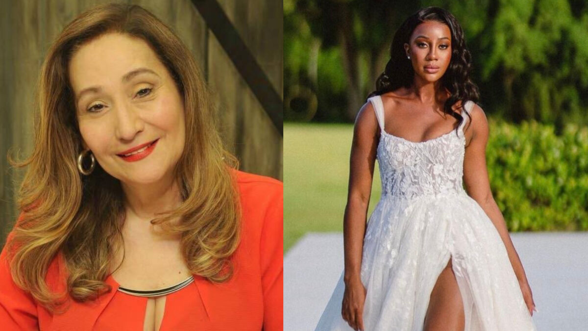 Sonia Abrão e Camilla de Lucas em um montagem