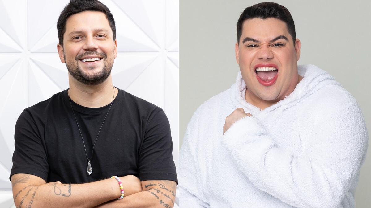 Thiago Servo e Erick Ricarte em uma montagem