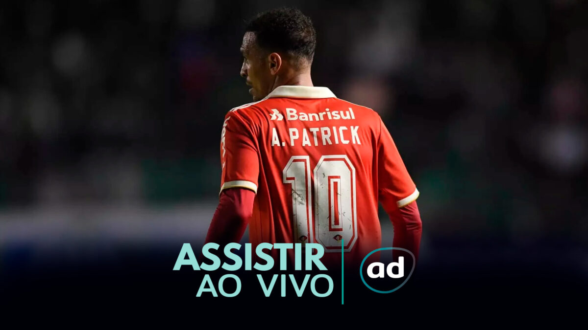 Arte de onde assistir ao jogo Internacional x Athletico-PR, pelo Brasileirão