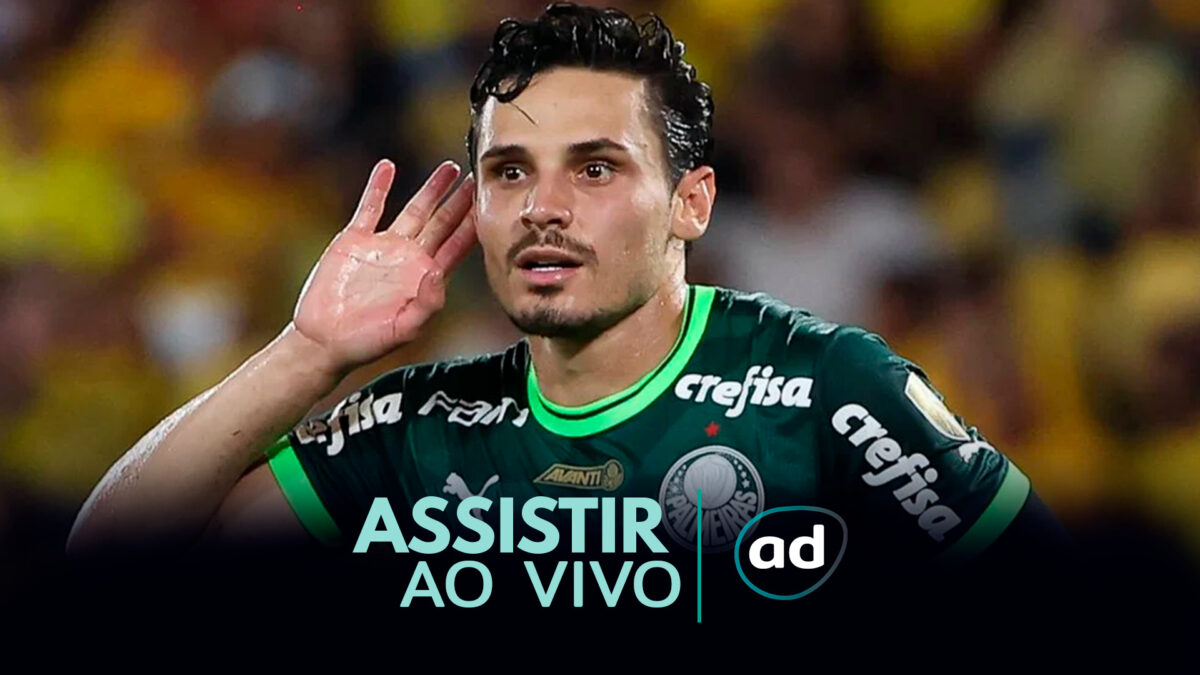 Arte de onde assistir ao jogo Palmeiras x Grêmio, pelo Brasileirão