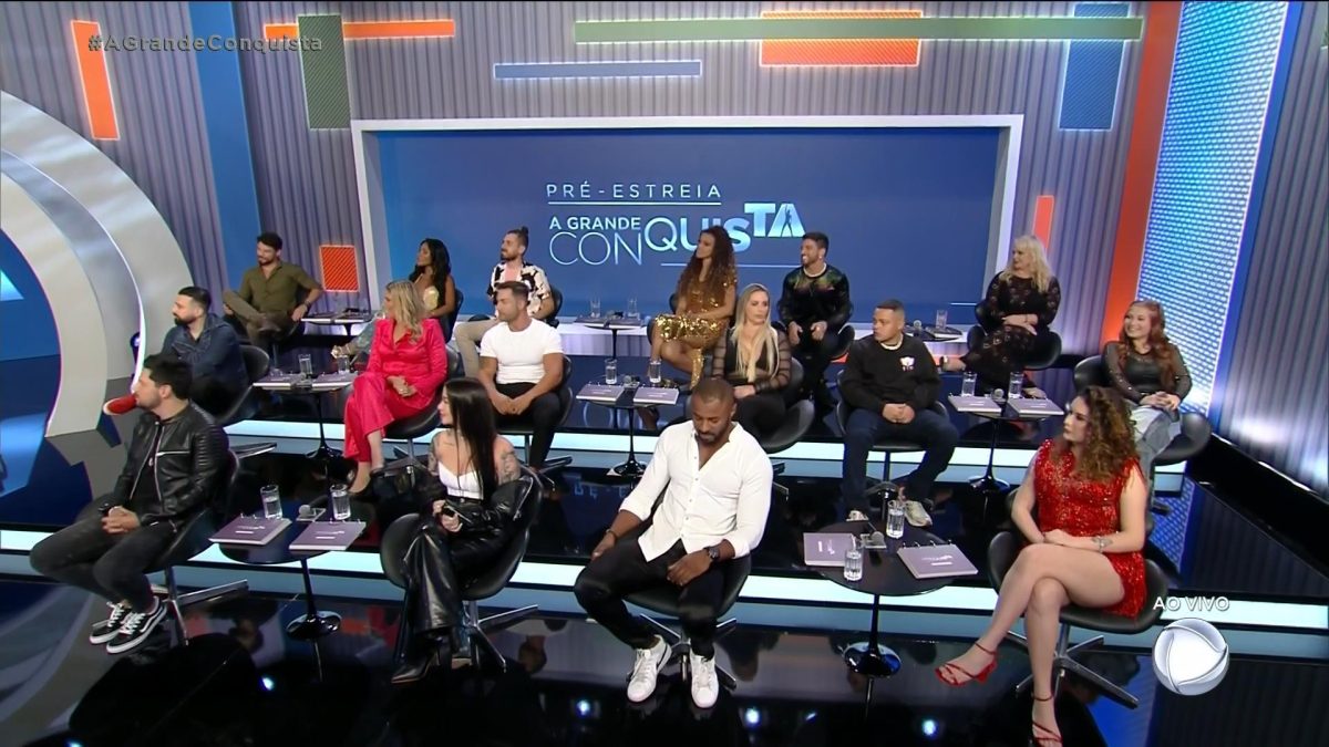 Elenco de famosos A Grande Conquista da Record TV