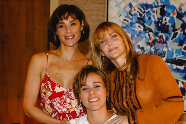 hristiane Torloni, Giulia Gam e Maria Padilha em Mulheres Apaixonadas em imagem de divulgação de Mulheres Apaixonadas