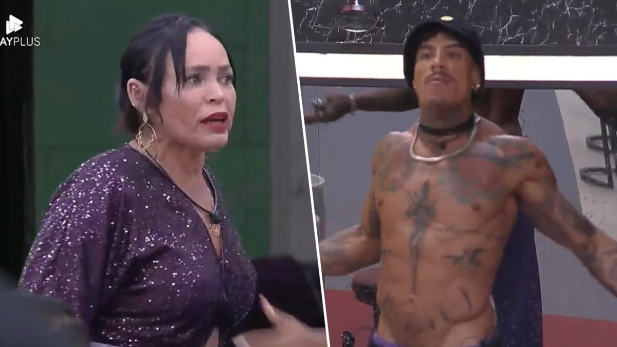 Sandra discute feio com Murilo na cozinha do A Grande Conquista por conta de sujeira no banheiro
