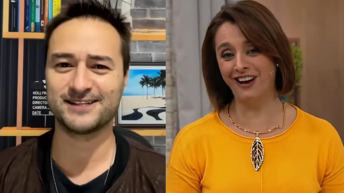 Alessandro Lo-Bianco e Catia Fonseca em uma montagem