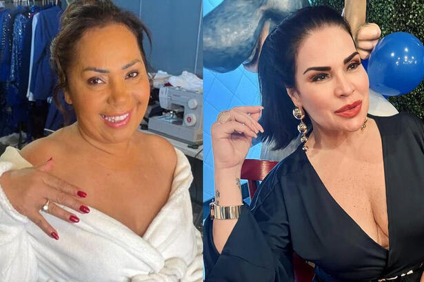 Jacira Santana e Solange Gomes em uma montagem