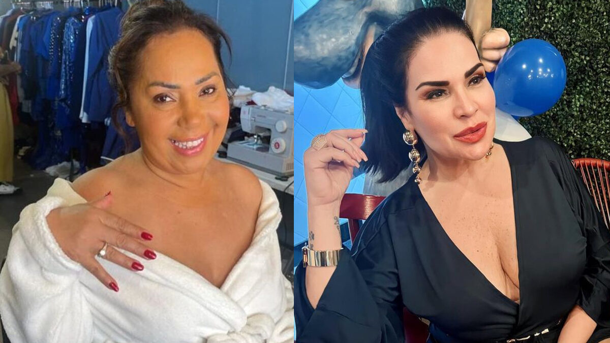 Jacira Santana e Solange Gomes em uma montagem