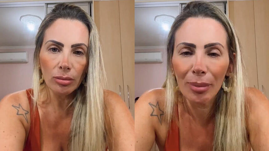 Faby Monarca chora ao falar sobre a saúde da mãe que motivou a desistência do A Grande Conquista