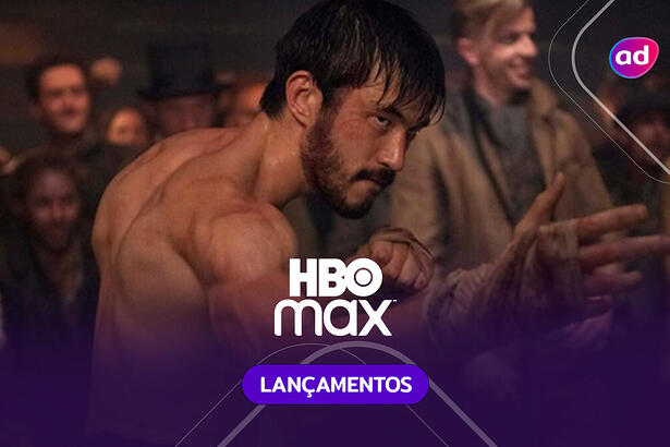 Série Warrior na arte de divulgação dos lançamentos da semana da HBO Max