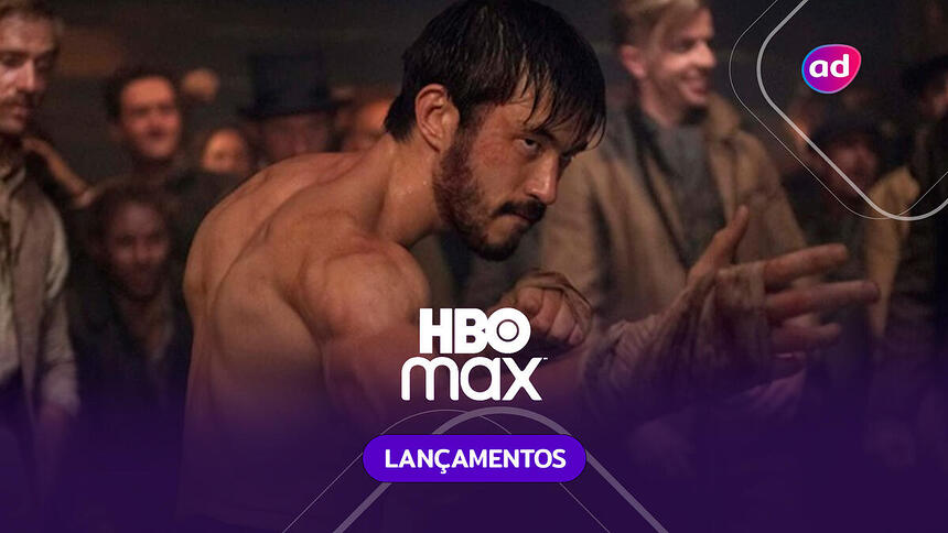 Série Warrior na arte de divulgação dos lançamentos da semana da HBO Max