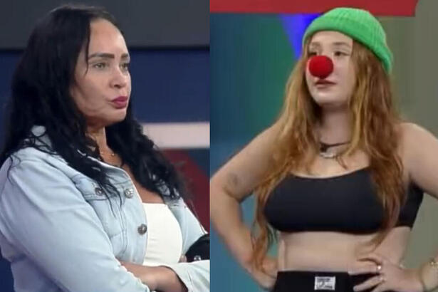 Sandra Melquiades e Gulia Garcia em trecho da atividade de apontamento do A Grande Conquista